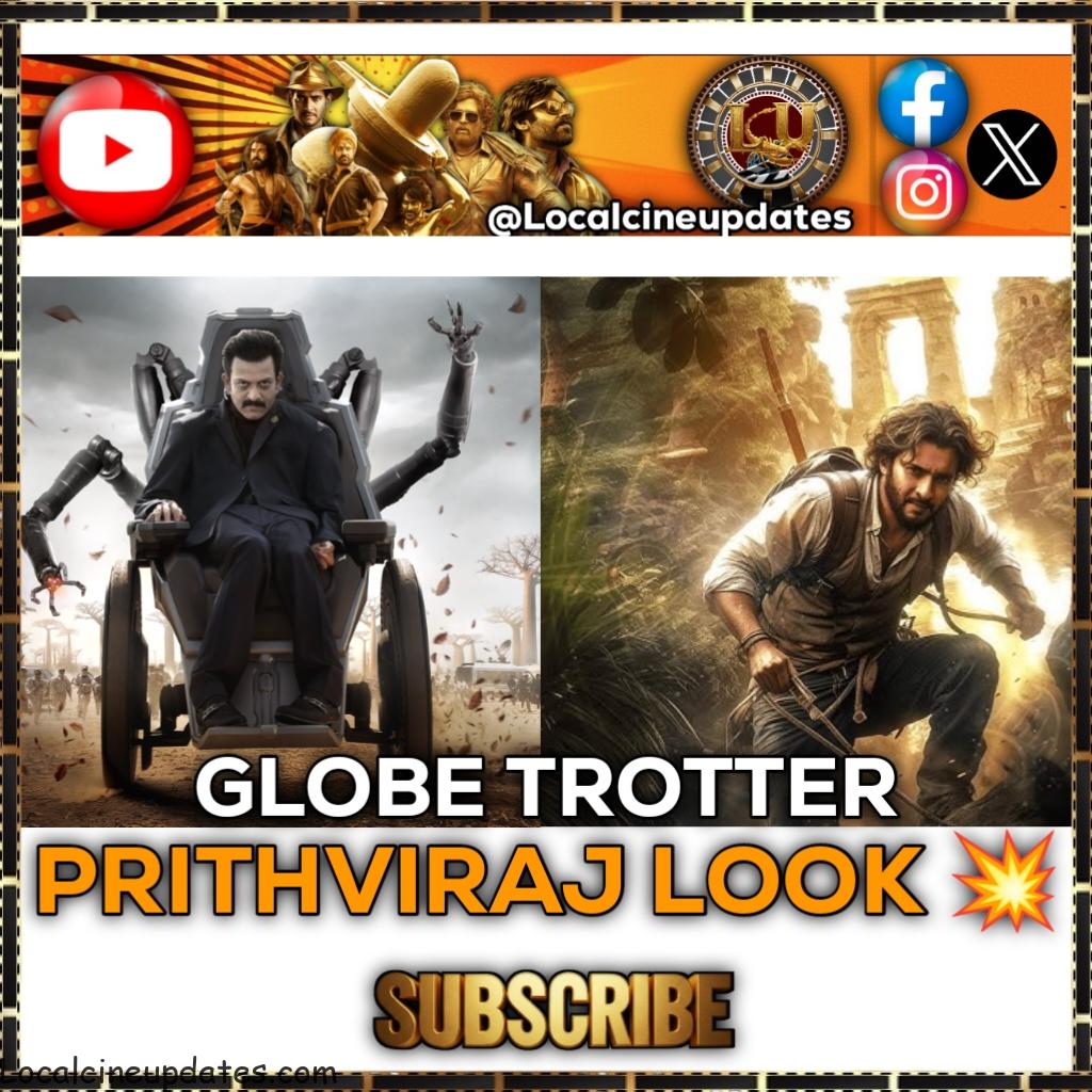 SSRMB29 Update: Prithviraj Sukumaran’s Fierce Look Revealed from SS Rajamouli’s Globetrotter 20251107 234817